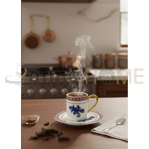 MTR PORSELEN KAHVE TAKIMI CEMRE 1*12