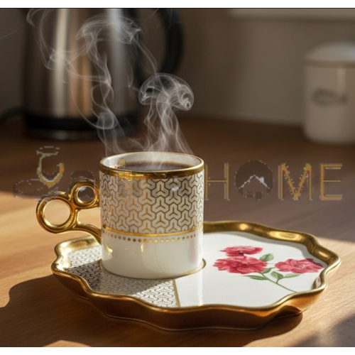 MTR PORSELEN KAHVE FİNCAN TAKIMI 6 LI 1*8