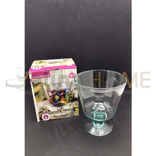 CANDY JAR AYAKLI DRAJELİK 16 CM 1*6