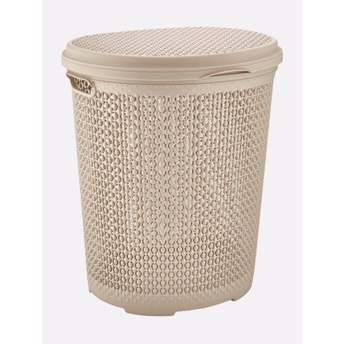 BURSEV KİRLİ ÇAMAŞIR SEPETİ İNCİ OVAL 45 LT 1*10
