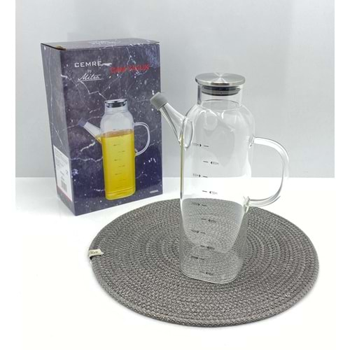 MTR CAM YAĞLIK 1000 ML METAL KPK. 1*24