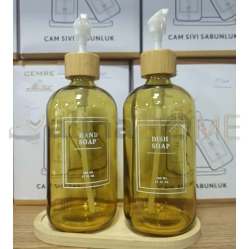 MTR CEMRE 2 Lİ STANDLI SIVI SABUNLUK 1*24