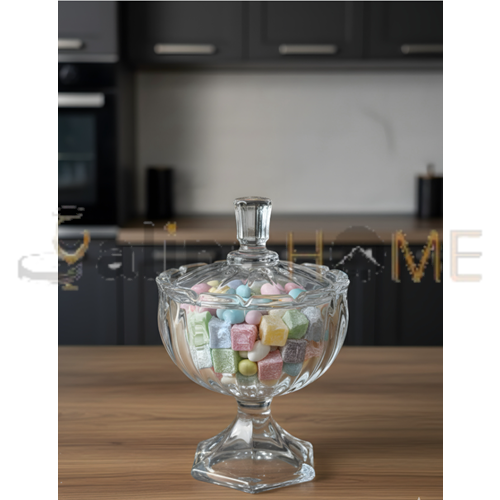 MTR CAM ŞEKERLİK YESİNK GLASSJAR AYAKLI TG1036 15 CM 1*36
