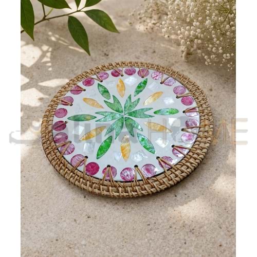 MTR HASIR NİHALE YUVARLAK DESENLİ 20 CM 1*10