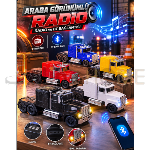 MTR RADYO TIR MODEL BLUETOOTH BAĞLANTILI HOPARLÖR 1*12