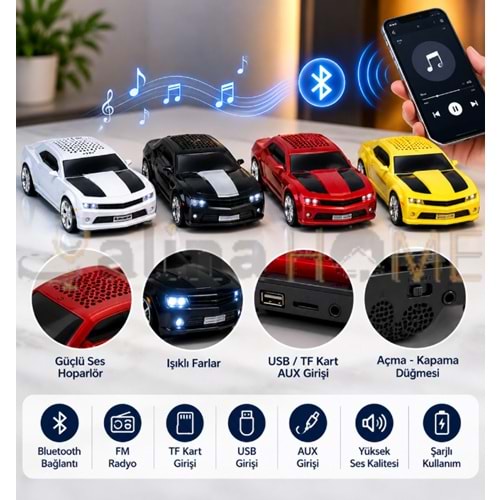 MTR RADYO ARABA MODEL BLUETOOTH BAĞLANTILI HOPARLÖR 1*1