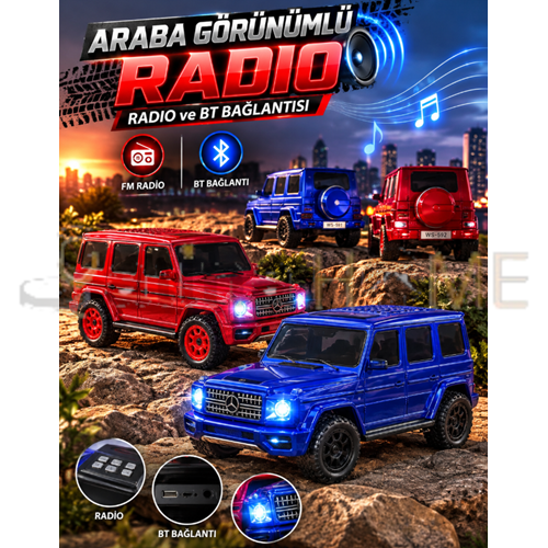 MTR RADYO JEEP MODEL BLUETOOTH BAĞLANTILI HOPARLÖR 1*1