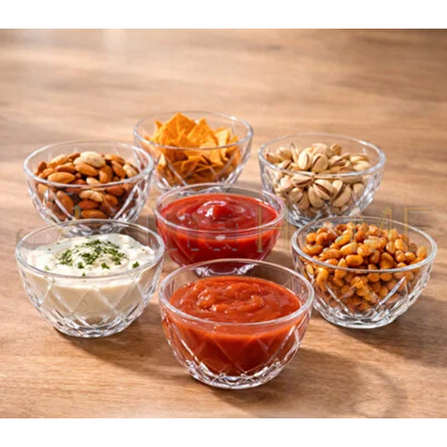 KRD CAM RICCI MİNİ KASE 6 LI CAM KASE 1*12