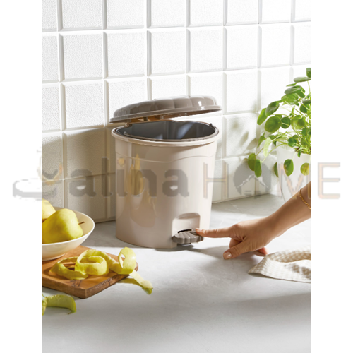 BURSEV ÇÖP KOVASI MİNİ PEDALLI 3,5 LT 1*12