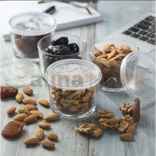 PAŞABAHÇE SAKLAMA KABI KAPAKLI 2 Lİ GLASS4YOU 1209815 220 CC 1*12