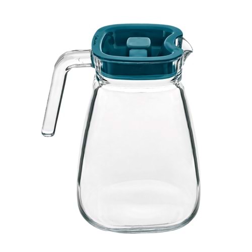 PAŞABAHÇE CAM SÜRAHİ CARRE YEŞİL KAPAK 1800 ML 1*6