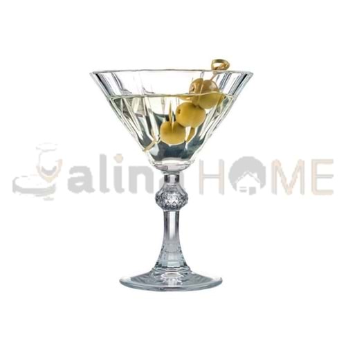 PAŞABAHÇE CAM DİAMOND 6 LI AYAKLI KOKTEYL BARDAĞI 238 CC 1*4