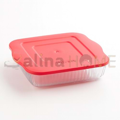 BRART BORCAM KAPAKLI KARE 21 CM 1*6