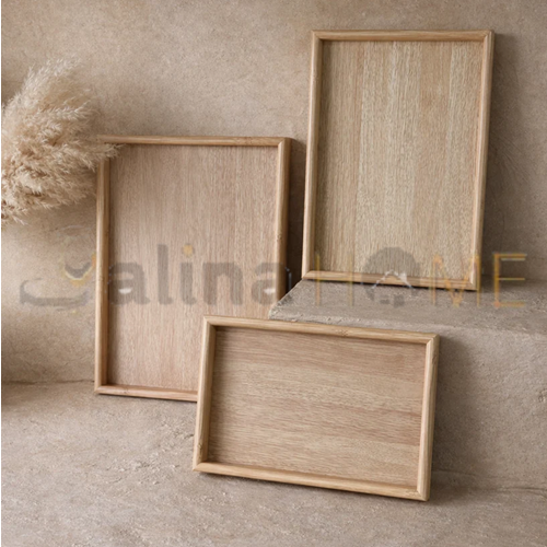 MONA KİTCHENWARE 3 LÜ BAMBU TEPSİ SETİ 1*12