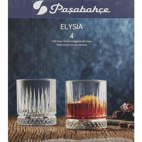 PAŞABAHÇE ELYSIA KISA BARDAK ADET 210 CC 1*4