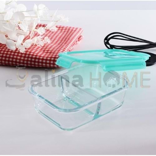 PAŞABAHÇE SAKLAMA LOCKİE KİLİTLİ BÖLMELİ SAKLAMA KABI 630 CC 1*4