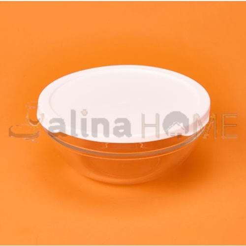 PAŞABAHÇE KASE KAPAKLI BOL KASE SAKLAMA KABI 595 ML 1*6