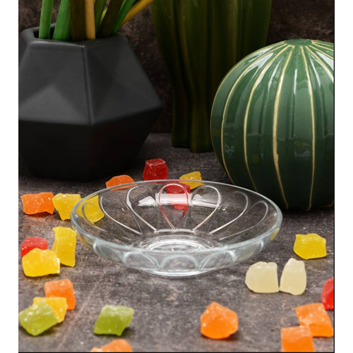 PAŞABAHÇE ÇAY TABAĞI DAMLA GRAVÜRLÜ 6 LI 1*12