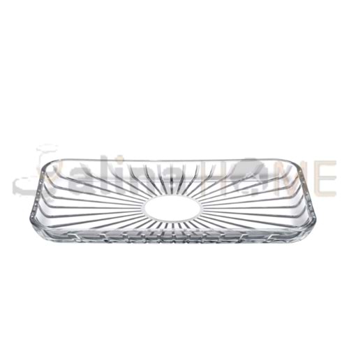 PAŞABAHÇE CAM SERVİS TABAĞI ELEGANT DİKDÖRTGEN 28x16 CM 1*6
