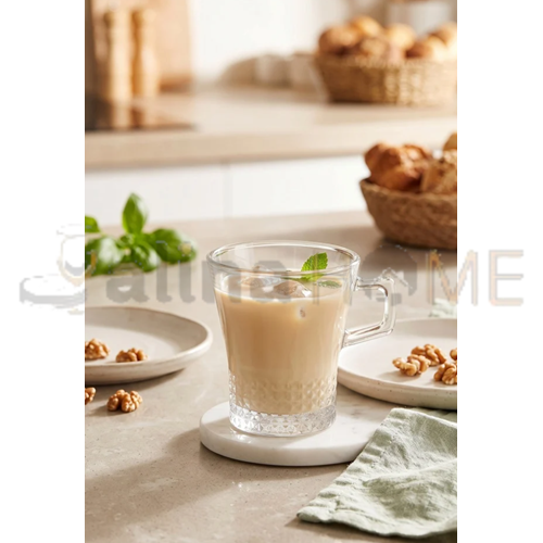 PAŞABAHÇE KULPLU BARDAK KUVARS DÖKME KUPA 24 LÜ 250 CC 1*24