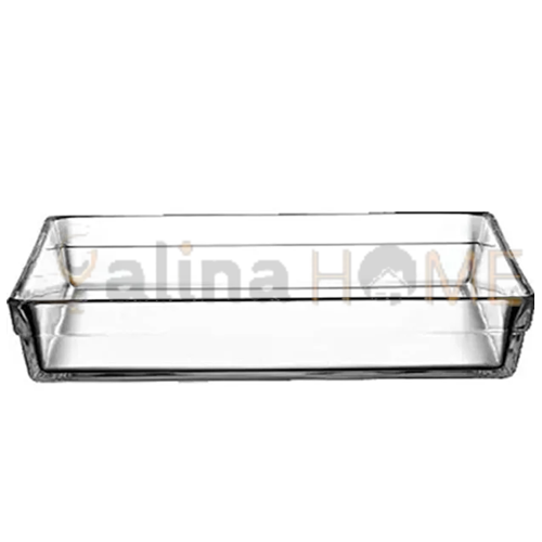 PAŞABAHÇE BORCAM LAZER DİKDÖRTGEN BÜYÜK BOY TEPSİ 25x36 CM 1*6