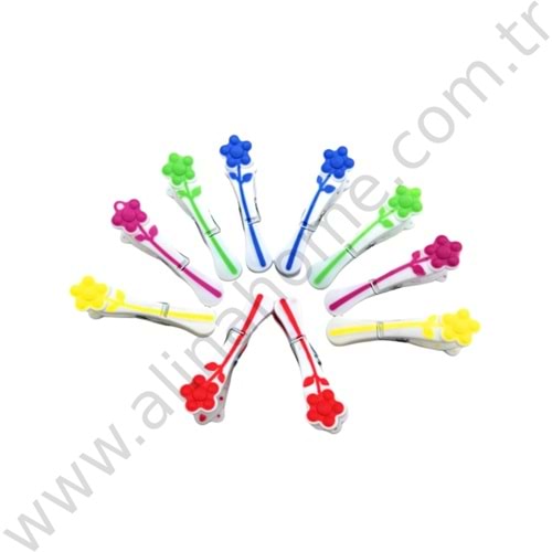 ONTON SLİKON MANDAL 10 LU MİX 1006 1*40