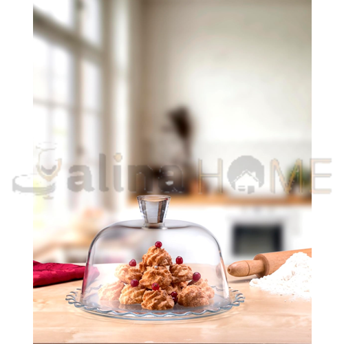 PAŞABAHÇE KEK FANUS PATİSSERİE KAPAKLI PASTALIK 1*2