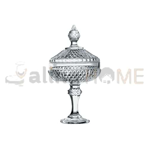PAŞABAHÇE ŞEKERLİK DİAMOND AYAKLI KAPAKLI ŞEKERLİK 30 CM 1*6