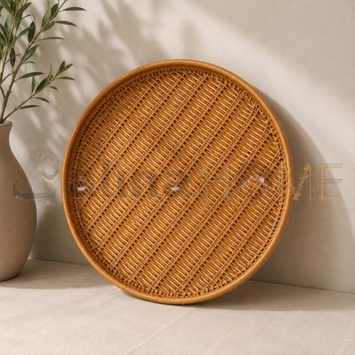 AJE HASIR TEPSİ YUVARLAK 55 CM 1*25