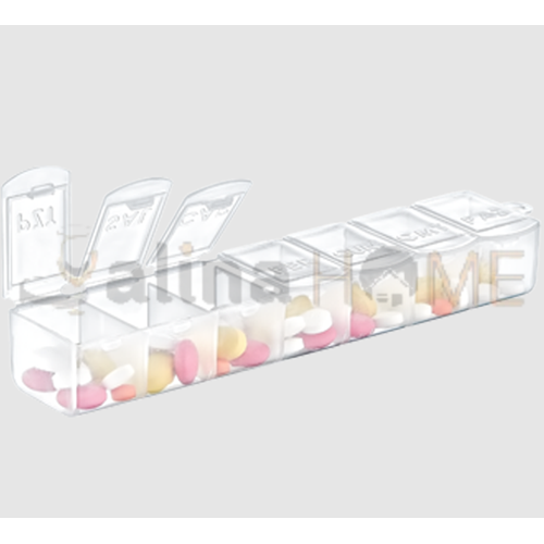 BEE HOME İLAÇ KUTUSU ŞEFFAF GÜN GÜN 1*48