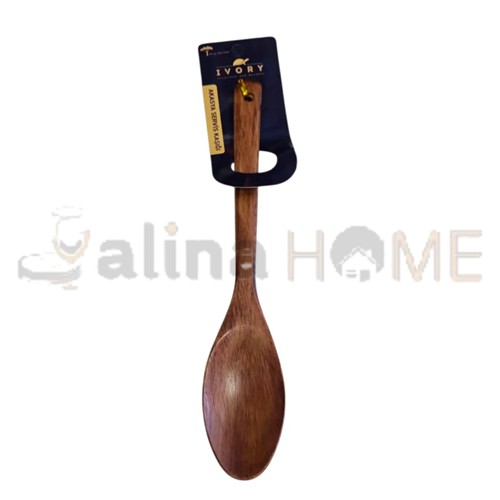 BZD IVORY AKASYA AHŞAP SERVİS KAŞIĞI 31 CM 1*12