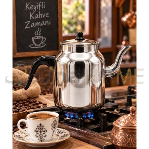 ZEN KAHVECİ DEMLİĞİ ALÜMİNYUM 4 NO 1*24