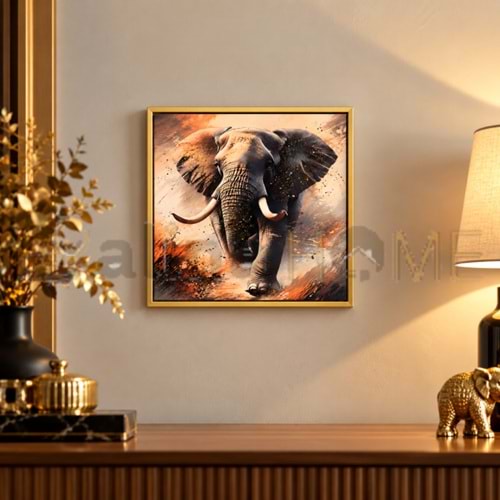 ALP TABLO KABARTMA DEKORATİF TABLO KARE 30x20 CM 1*36