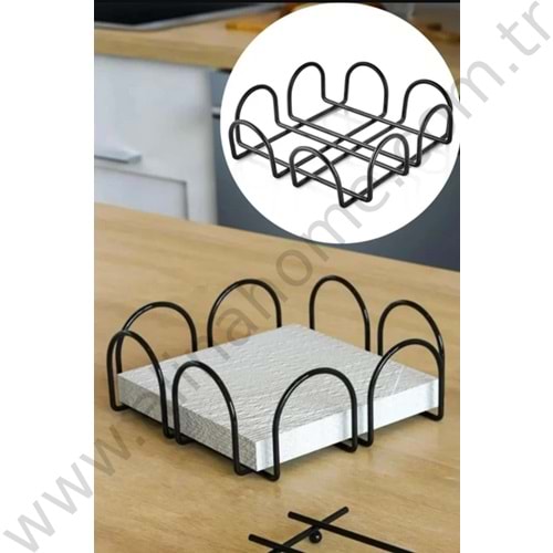 ASEL METAL PEÇETELİK KARE SİYAH 1*40