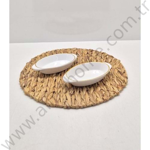 ASEL SERAMİK ÇEREZLİK KULAKLI OVAL KULPLU 10x18,5 CM 1*56