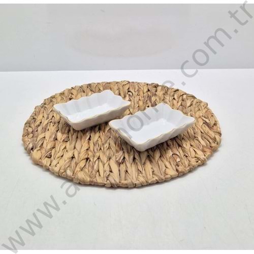 ASEL SERAMİK ÇEREZLİK YALDIZLI İNCİ 9,5x13,5 CM 1*46