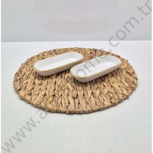 ASEL SERAMİK ÇEREZLİK ZEYTİNLİK 8,5x18 CM 1*80
