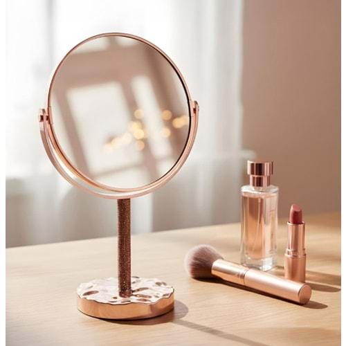 BZD GOLDEN ANGEL MAKYAJ AYNASI AYAKLI LÜKS 1*36