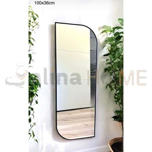 BZD GOLDEN ANGEL DUVAR AYNASI BÜYÜK DİKDÖRTGEN 100x36 CM 1*8