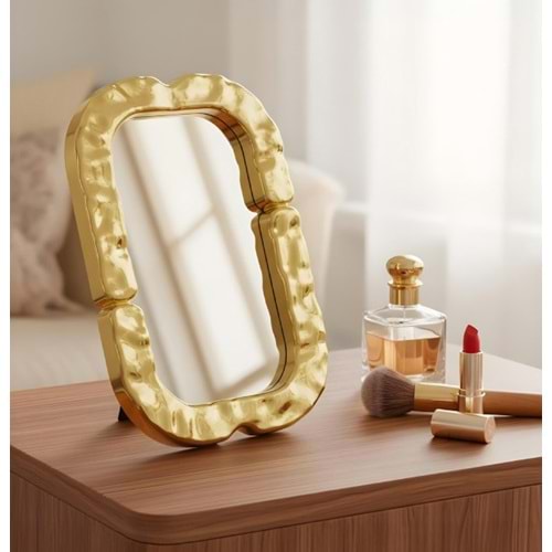 BZD GOLDEN ANGEL MAKYAJ AYNASI AYAKLI LÜKS 1*48