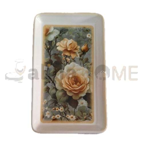 ALİNA HOME BAHREYN DİKDÖRTGEN ORTA KAYIK 21x15 CM 1*8