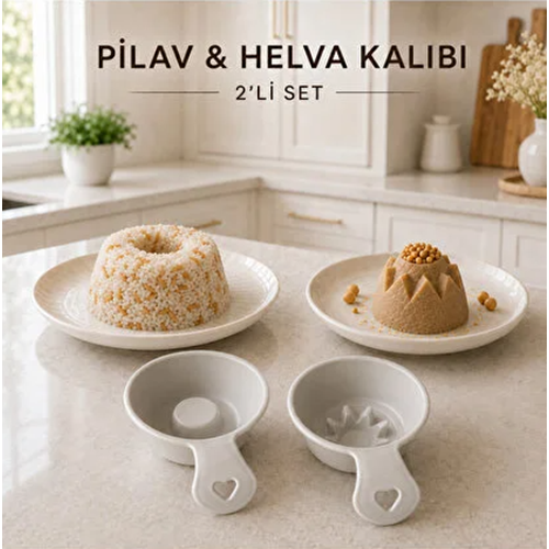 BEE HOME PİLAV & HELVA KABI 2 Lİ 1*48