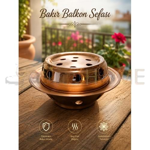 ZEN BAKIR BALKON SEFASI BÜYÜK BOY OSMANLI OCAĞI 1*30