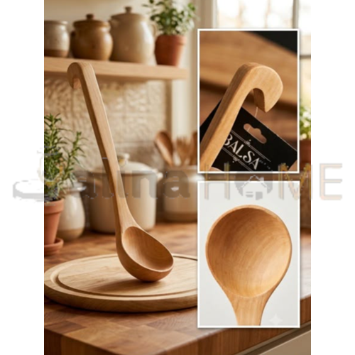 BALSA AHŞAP KEPÇE 30 CM 1*10