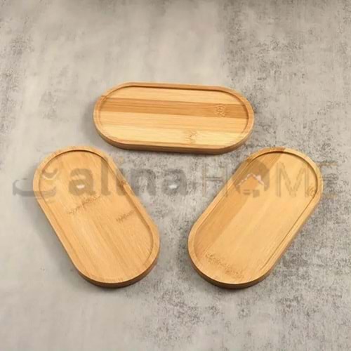 BZD IVORY BAMBU YAĞDANLIK ALTI 23x12 CM 1*240