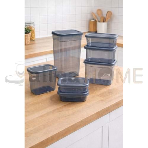 FOLY SAKLAMA KABI PEGGY 7 Lİ SET 400-800-1150-1500-3200 ML 1*1