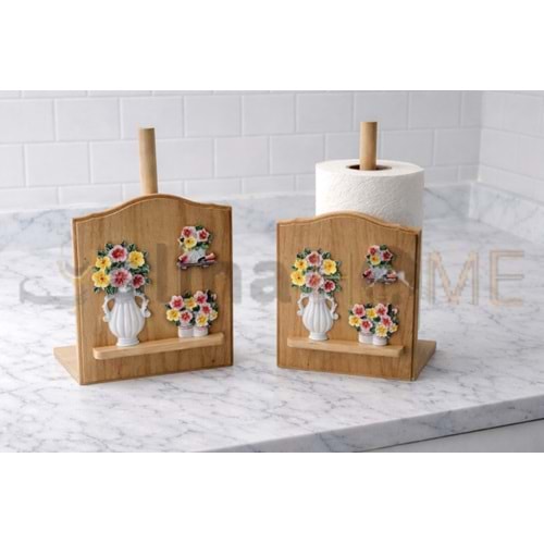 DECOREV KAĞIT HAVLULUK AHŞAP 1*2