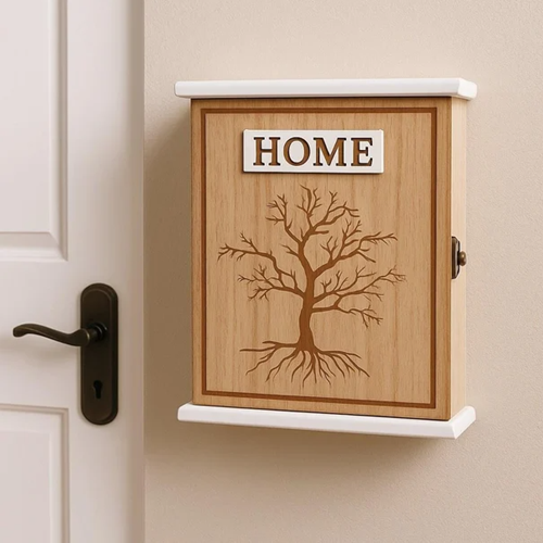 DECOREV AHŞAP ANAHTARLIK KUTUSU 6630 1*28