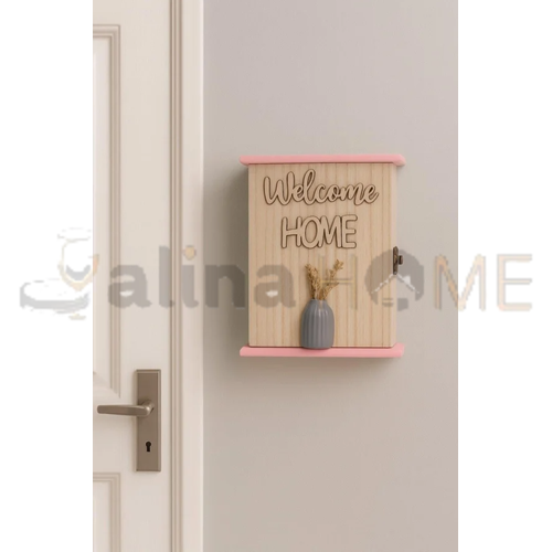 DECOREV AHŞAP ANAHTARLIK KUTUSU 6633 1*28