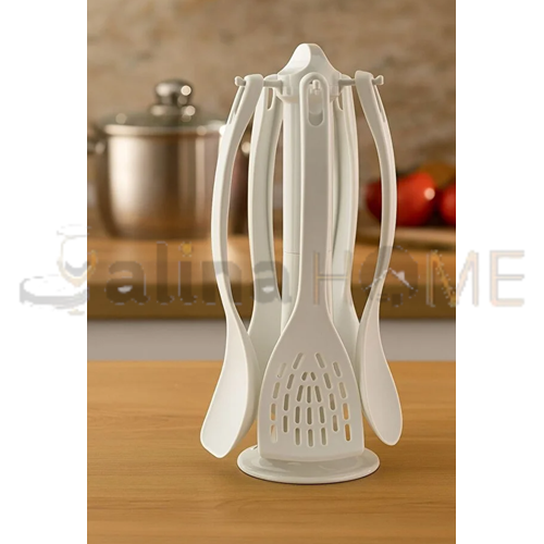 BRİLLANT SERVİS SETİ KREM RENGİ STANDLI 1*24